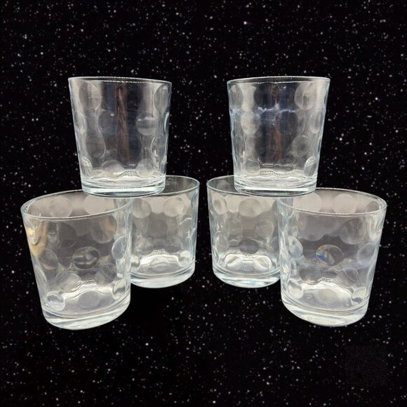 Pasabahce Art Of Glass Turkey Crystal Clear Set Of 6 Old Fashioned Lowball 4”T - Picture 1 of 13